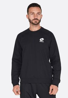 Свитшот мужской Lotto LOTTO MSC SWEAT RN FL черный 3XL