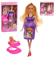 Кукла Наша Игрушка Маленькая мама 28 см, пупс, 1 предмет 5901