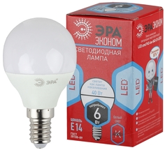 Лампочка ЭРА ECO LED smd P45 Б0030024 ERA