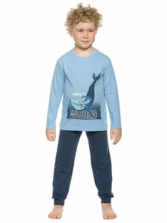 Пижама для мальчиков Pelican NFAJP3223 цв. голубой р. 92