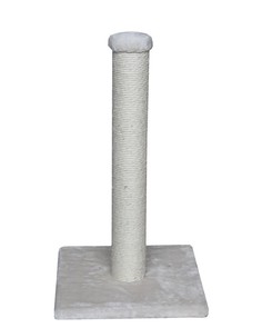 Когтеточка-столбик Nobby BARI, кремовая, 35х35х64 см