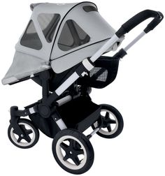 Капюшон от солнца для коляски Bugaboo Donkey breezy MISTY GREY