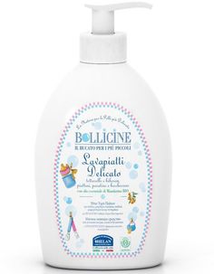 Helan Средство для мытья посуды, сосок и бутылочек Helan Bollicine, 400 мл