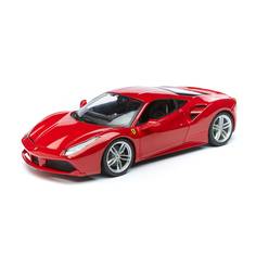 Bburago "Коллекционная машина BB 18-16008 1:18 FERRARI 488 GTB RED, Красный"