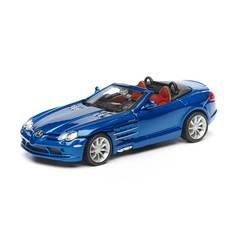 Bburago Коллекционная машинка 1:32 PLUS "Mercedes SLR McLaren Roadster" синий