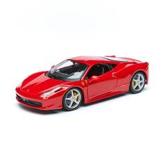 Bburago "Коллекционная машина BB 18-26003 1:24 FERRARI 458 ITALIA RED, Красный"