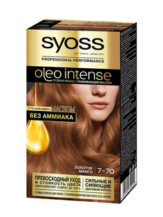 Стойкая краска для волос Syoss Oleo Intense, 7-70 115 мл