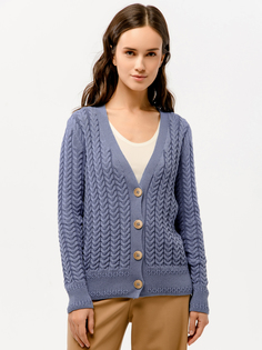 Кардиган женский Scandica Catrine голубой 50 RU