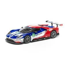 Bburago Машинка металлическая ралли 2017 Ford GT №67 Le Mans, 1:32 18-41158