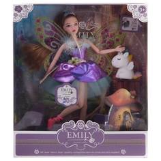 Кукла ABtoys Emily Сиреневая серия Фея с единорогом, 30см WJ-12683 Jiangsu Holly Everlasting Inc.