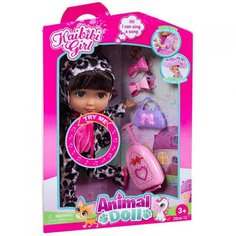 Кукла ABtoys Kaibibi-animal Леопард, 30 см, звук BLD280