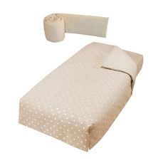 Набор Micuna Galaxy (Микуна Гэлакси) покрывало+борт 120*60 TX-1650 beige