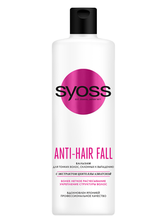 Бальзам для волос Syoss Anti-Hair Fall с экстрактом центеллы азиатской 450мл