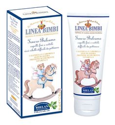 Детский смягчающий бальзам для волос Helan linea bimbi 225 мл