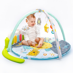 Развивающий коврик Amarobaby SPLENDID LION 95x95x45см ЛЕВ, мультиколор AMARO-8001-SB-28