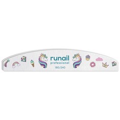 Пилка для ногтей ruNail «Единорог» 180/240