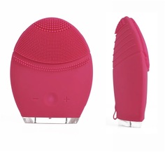 Массажер для лица Rozia HCM5005, Щётка для чистки лица, розовая