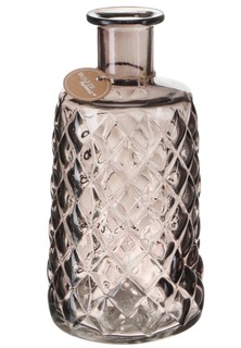 Ваза стеклянная Boltze Home Selected Judith 24 см коричневая