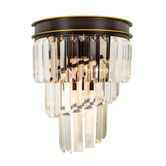 Бра Citilux Мартин CL332431 3 лампы E14 60W с подвесками прозрачное