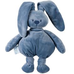 Игрушка мягкая Nattou Musical Soft toy Lapidou Кролик blue infinity 87739