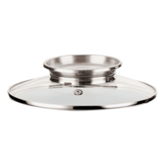 Стеклянная крышка Pensofal Aroma с ручкой-дозатором d 32 см