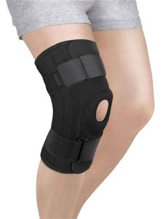 Ортез на коленный сустав Ttoman KS-RP с силиконовым кольцом и шарнирами р.L