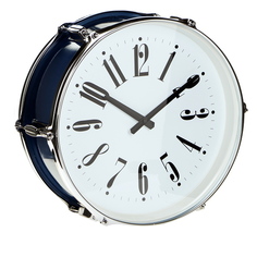 Часы IsTime drum настенные 39,5 х 17,3 х 37 см