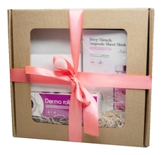 Набор Matrigen карбокси 5 шт/ мезороллер 540 игл 0,3 мм/ 4 ампулы/ ткан маски 5 шт NG3