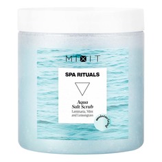 Скраб для тела Mixit Spa Rituals солевой с экстрактами ламинарии и мяты 250 мл