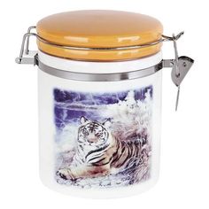 Банка для сыпучих продуктов Коралл Бенгальский тигр 700 мл