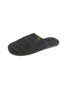 Тапочки мужские de fonseca ROMA TOP E M833 черные 40-41 RU