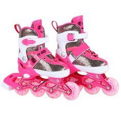 Роликовые коньки раздвижные City-ride PU колеса, светятся JB0206383 р.S