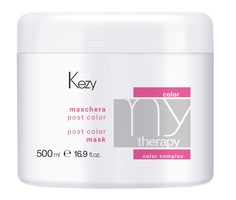 Маска KEZY MY THERAPY для окрашенных волос с экстрактом граната и маслом арганы, 500 мл Tefia