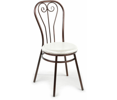 Стул для кафе и ресторанов Экспресс офис Версаль MD Искусственная кожа белая глянец