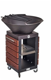 Угольный гриль-очаг DIO PREMIUM SQUARE 750