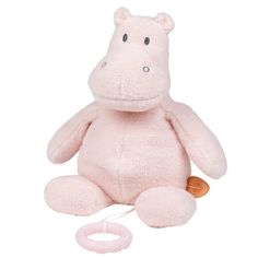 Игрушка мягкая Nattou Musical Soft toy Susie & Bonnie Бегемот музыкальная 508070