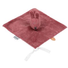 Игрушка мягкая Nattou Doudou (Наттоу Дуду) Susie & Bonnie Кролик old pink 508483
