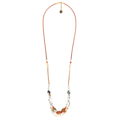 Колье из бижутерного сплава с амазонитом 97 см Nature Bijoux NB20.2-15-41241