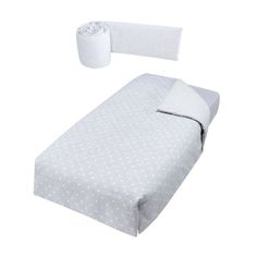 Набор Micuna Galaxy (Микуна Гэлакси) покрывало+борт 120*60 TX-1650 grey