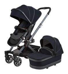 Коляска 2 в 1 Hartan Avantgarde Mercedes-Benz Collection с сумкой Bag2Go 444 синий