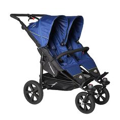 Коляска для двойни прогулочная TFK Twin (ТФК Твин) Trail Twilight Blue T-TWT-333