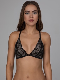 Бюстгальтер женский LUCE DEL SOLE Pavone черный 80B