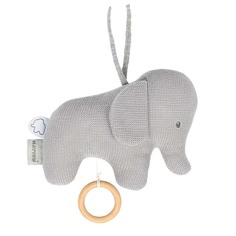 Игрушка мягкая Nattou Musical Soft toy Tembo tricot Слоник 21 см музыкальная 929042