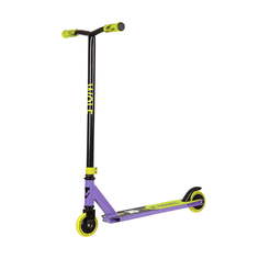 Самокат трюковой Novatrack WOLF60, 100мм черно-фиолетовый 100P.WOLF.BVL22