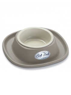Миска для животных на подставке, Lilli Pet, 20х20х3,5 см, 230 мл