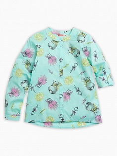 Блузка детская для девочек Pelican GWCJ4108 Цвет бирюзовый размер 122