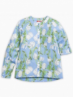 Блузка детская для девочек Pelican GWCJ4111 Цвет голубой размер 122