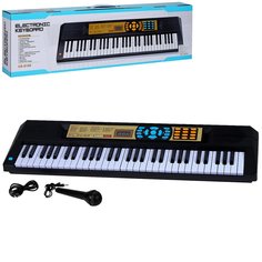 Синтезатор игрушечный Компания друзей 10 мелодий 32 скорости микрофон JB0209915