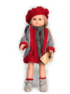 Кукла Lamagik Нэни, в вязаном жакете, 42 см, 42006C