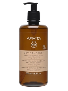 Шампунь Apivita Dry Dandruff против перхоти для сухих волос, 500 мл